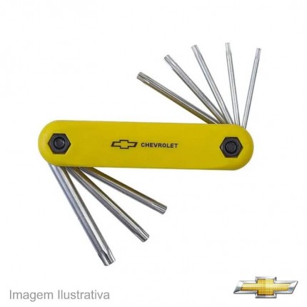 JOGO CHAVE TORX 08PC GM S/F GM5101(CANIV