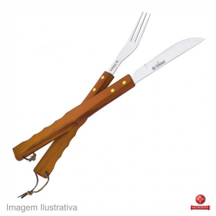 CONJ.P/CHUR.MUNDIAL 02PC MAD.LONG.1501-2